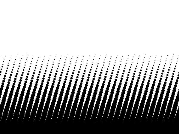 Halbtonhintergrund aus schwarzen Punkten — Stockvektor