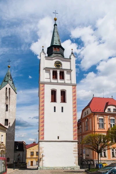 Bell Tower in Vimperk — Stock Photo, Image