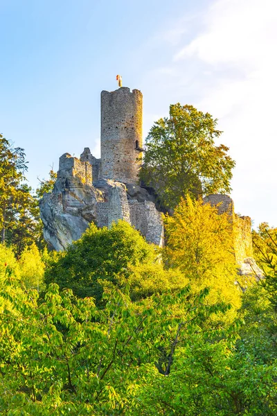 Středověká hradní věž — Stock fotografie