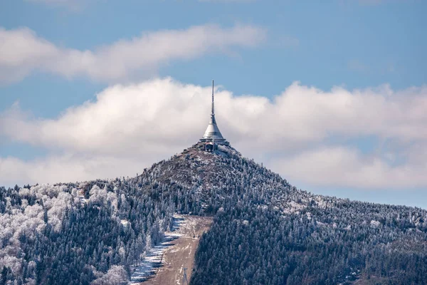 Skämt berg på vintern — Stockfoto