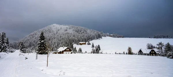 Zima v Jizerských horách — Stock fotografie