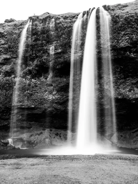 İzlanda 'da Seljaland Şelalesi — Stok fotoğraf