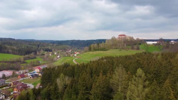 Château de Pecka en République tchèque — Video