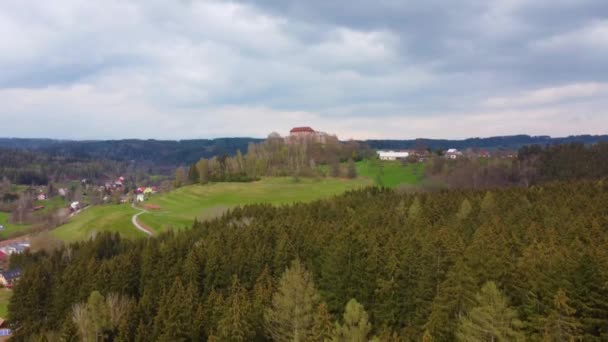 Château de Pecka en République tchèque — Video