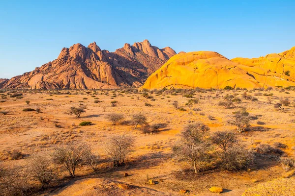 Žulové skály Pontok v Namibii — Stock fotografie