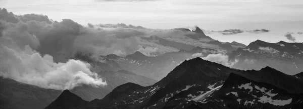 로키 산맥 아침의 파노라마 — 스톡 사진