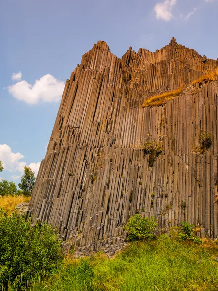 Basalt orgelpipor — Stockfoto