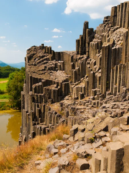 Basalt orgelpijpen - detail — Stockfoto