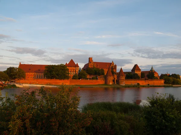 Malborkfestningen – stockfoto