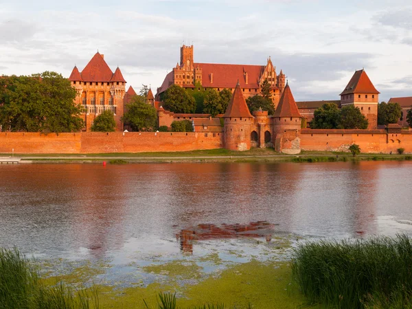 Castelul Malbork — Fotografie, imagine de stoc