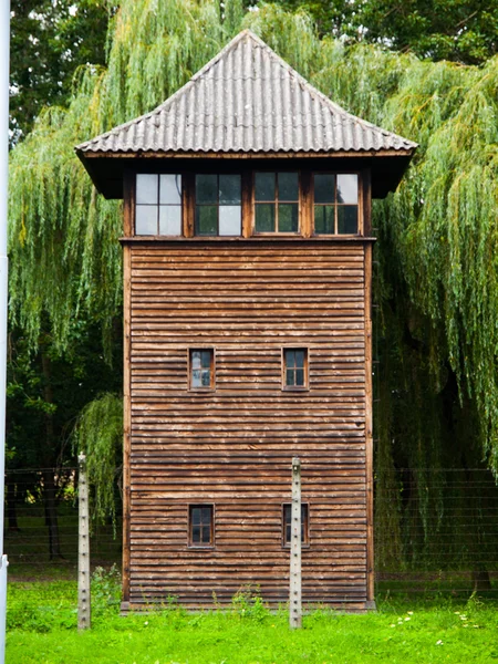 Trä guard tower — Stockfoto