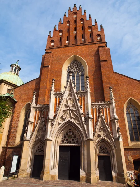 Dominican Church of Holy Trinity in Krakow — Stock Photo, Image