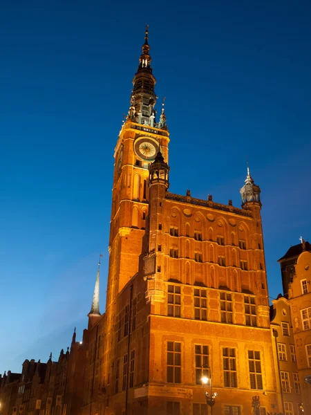 Gdansk Town Hall — Stock Photo, Image