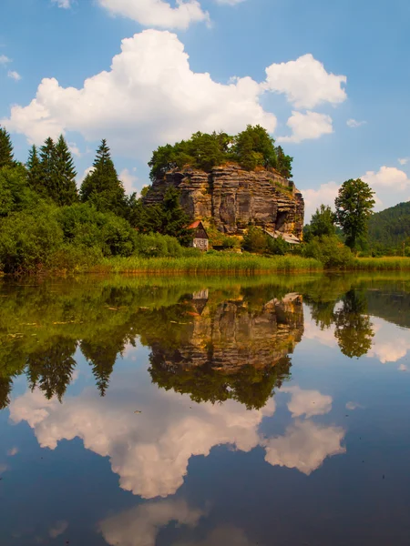 Felsenburg-Schlappe — Stockfoto