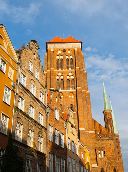 St. Marys Church in Gdansk — Stock Photo, Image