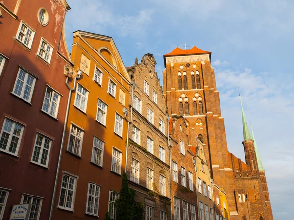 Kościół St. marys w Gdańsku — Zdjęcie stockowe