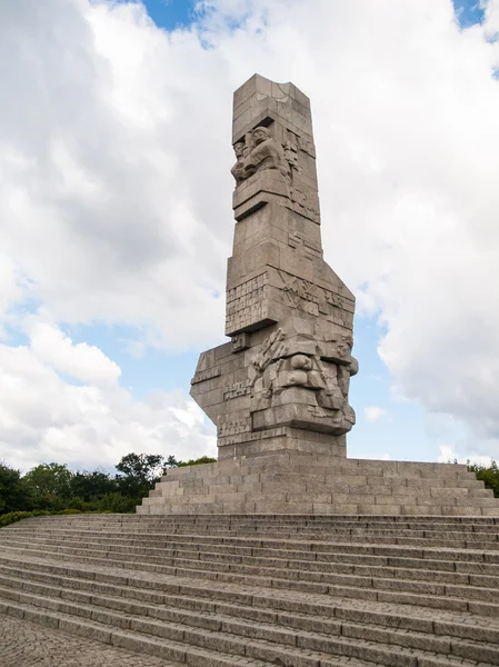 Westerplatte Monument — Stockfoto