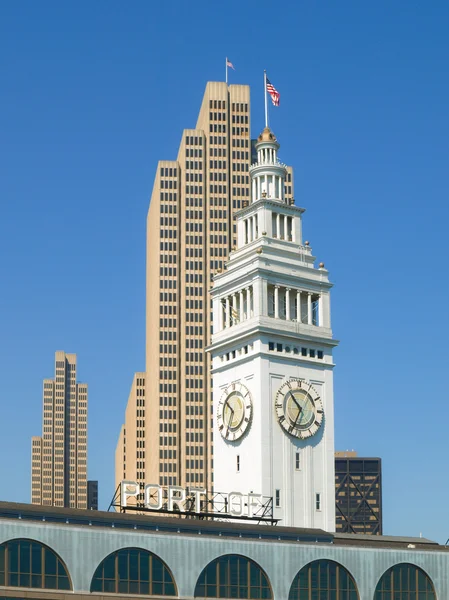 San Francisco'da bina feribot — Stok fotoğraf