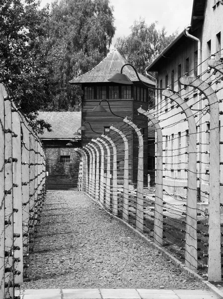 Koncentrationslägret Auschwitz — Stockfoto