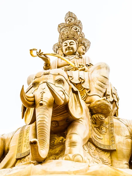 Золотой Будда на горе Эмей — стоковое фото