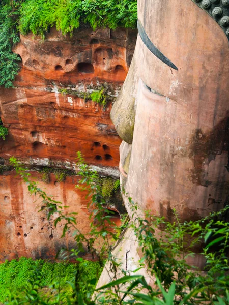 Buda gigante de Leshan — Fotografia de Stock