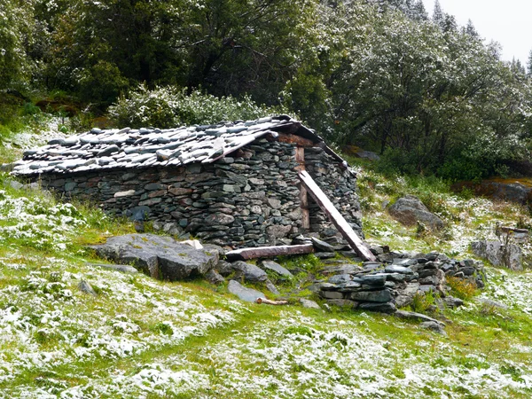 Berghütte — Stockfoto