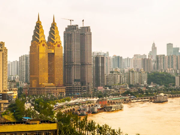 Yangtze floden i Chongqing — Stockfoto