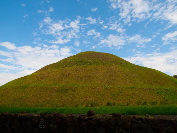 Pilsudskis Mound vicino Cracovia — Foto Stock