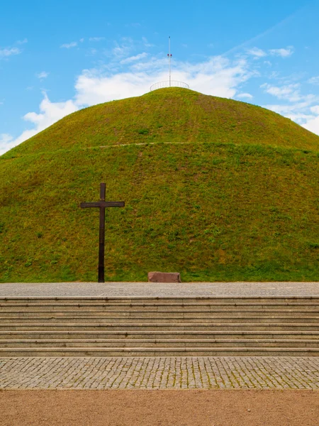 Pilsudskis Mound near Krakow — Stock Photo, Image