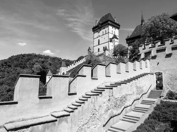 Grande Torre do Castelo de Karlstejn — Fotografia de Stock