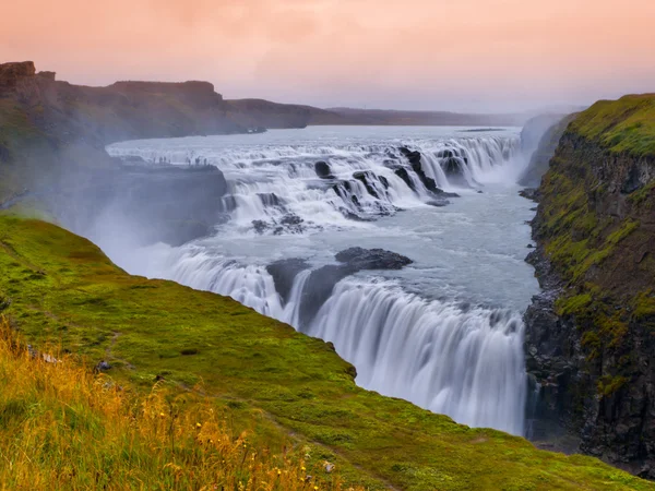 Gulfoss 폭포 — 스톡 사진