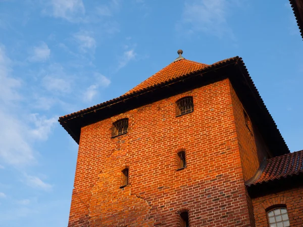 Guard tower i Malbork Castle — Stockfoto