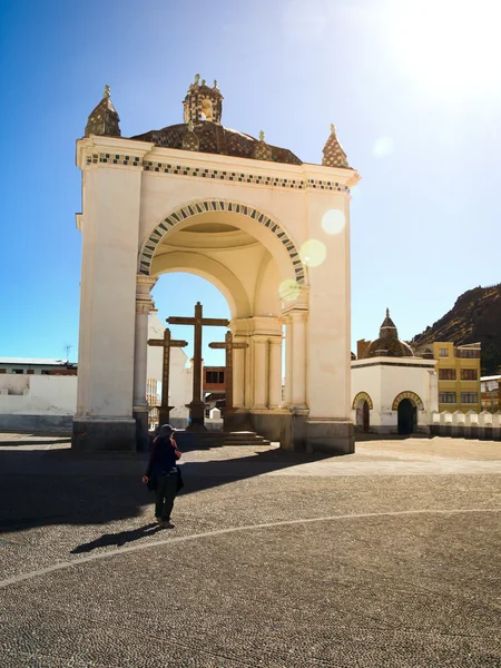 Basilika Unserer Lieben Frau in Copacabana — Stockfoto