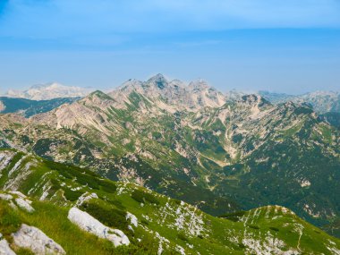Peaks of Julian Alps clipart