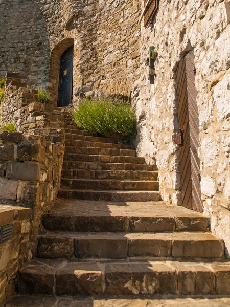 Escaleras del castillo viejo — Foto de Stock