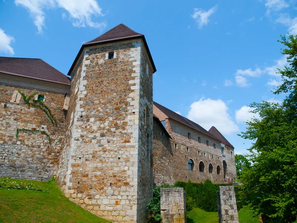 Opevnění hradu, Lublaň — Stock fotografie