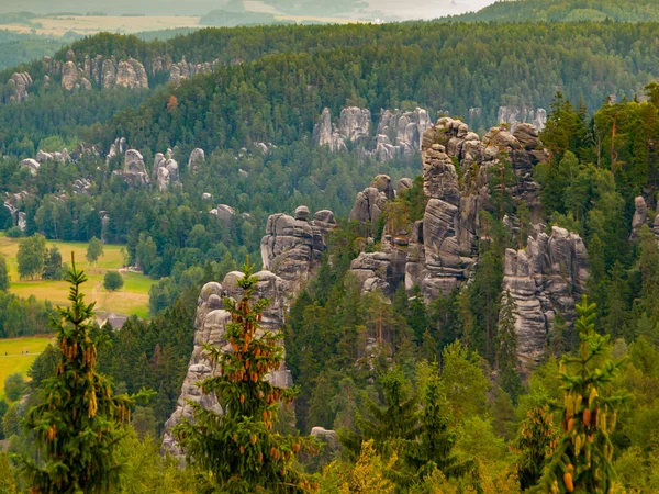 Torri rocciose di Adrspach — Foto Stock