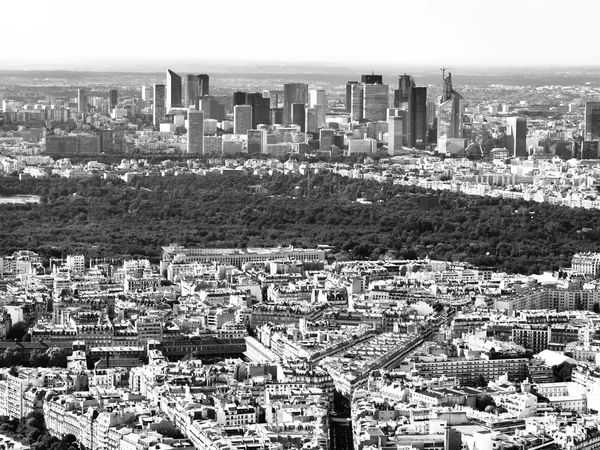 Visa av parisiska affärsdistriktet La Defense — Stockfoto