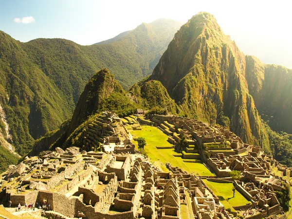 Machu Picchu no Peru — Fotografia de Stock