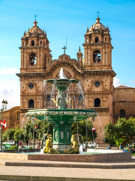 Iglesia La Compania de Jesus en Cusco — Foto de Stock