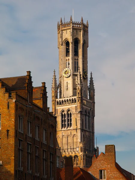 Belfry Tower of Bruges — Stock Photo, Image