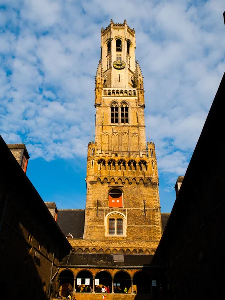 Çan kulesi Bruges — Stok fotoğraf