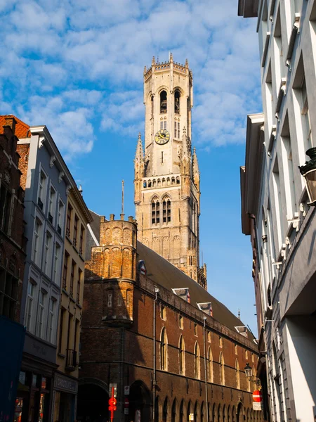 Çan kulesi Bruges — Stok fotoğraf