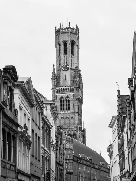 Belfry Tower of Bruges — Stock Photo, Image