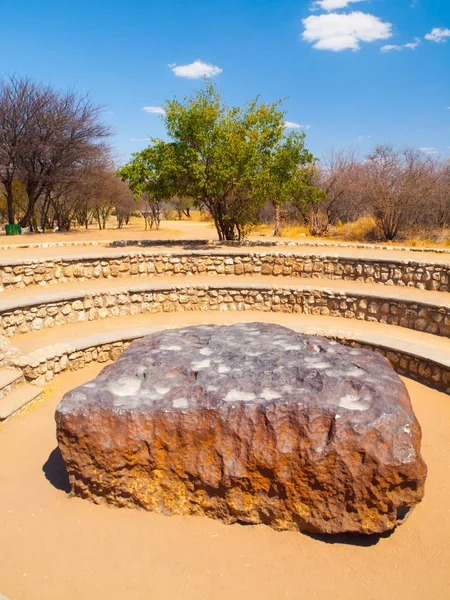 Hoba meteorite found in Namibia — Stock Photo, Image