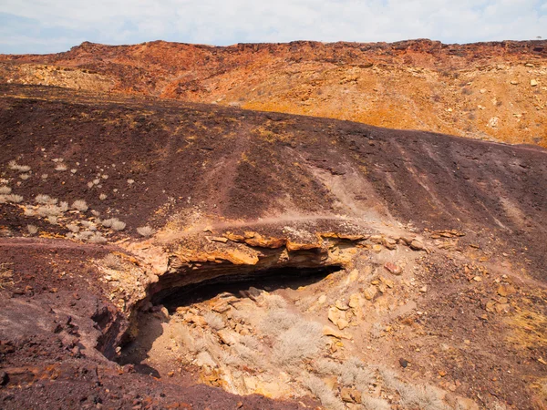 Paisagem em torno da Montanha Queimada na Namíbia Damaraland — Fotografia de Stock