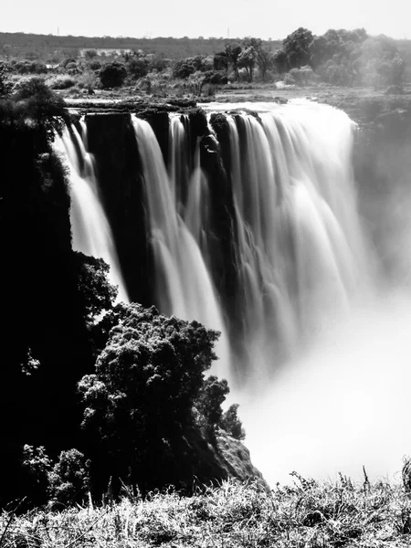 Victoria Falls niewyraźne — Zdjęcie stockowe