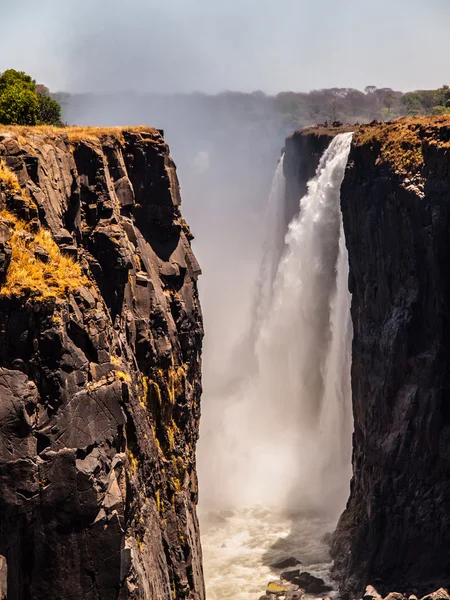 Majestueus uitzicht op Victoria Falls — Stockfoto