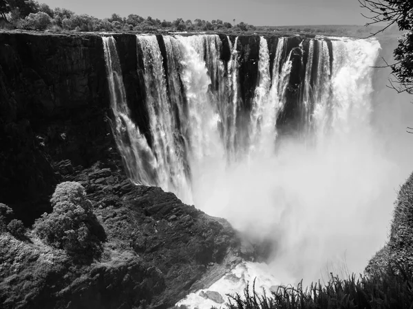 Vista maestosa di Victoria Falls — Foto Stock