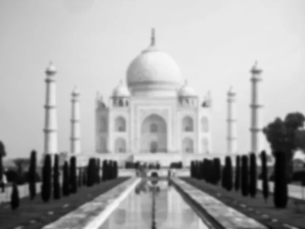 Taj Mahal suddig — Stockfoto